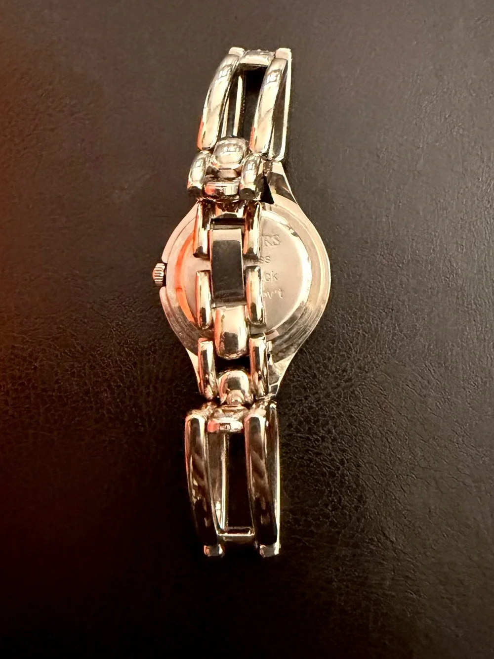 Y2K Rumours Silver Bracelet Watch with Colorful Dial